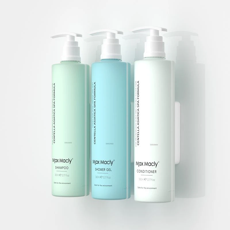 Wall Mounted Shower Gel And Shampoo Dispenser